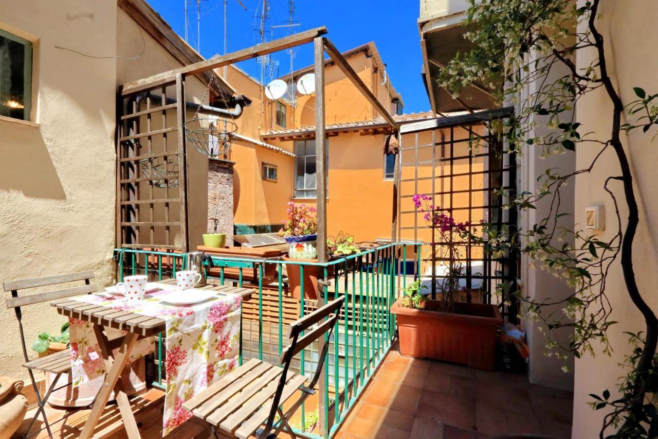 Ferienwohnung Lungaretta 97 Rom Exterior foto